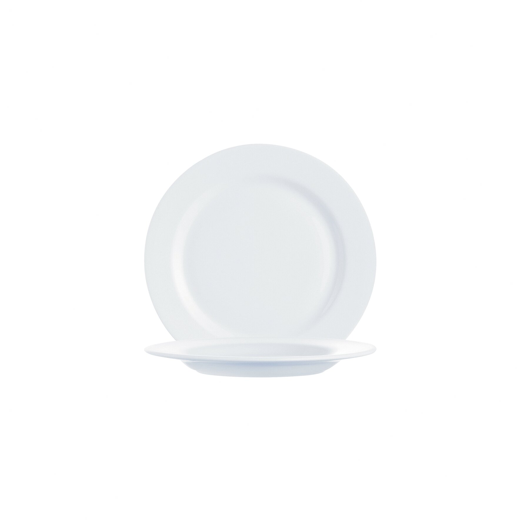 Teller flach 160 mm weiß Intensity White