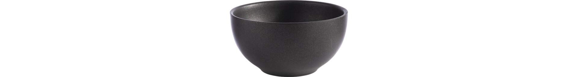 Schale 0,32 l / 120 mm Edelstahl doppelwandig grey black Levante