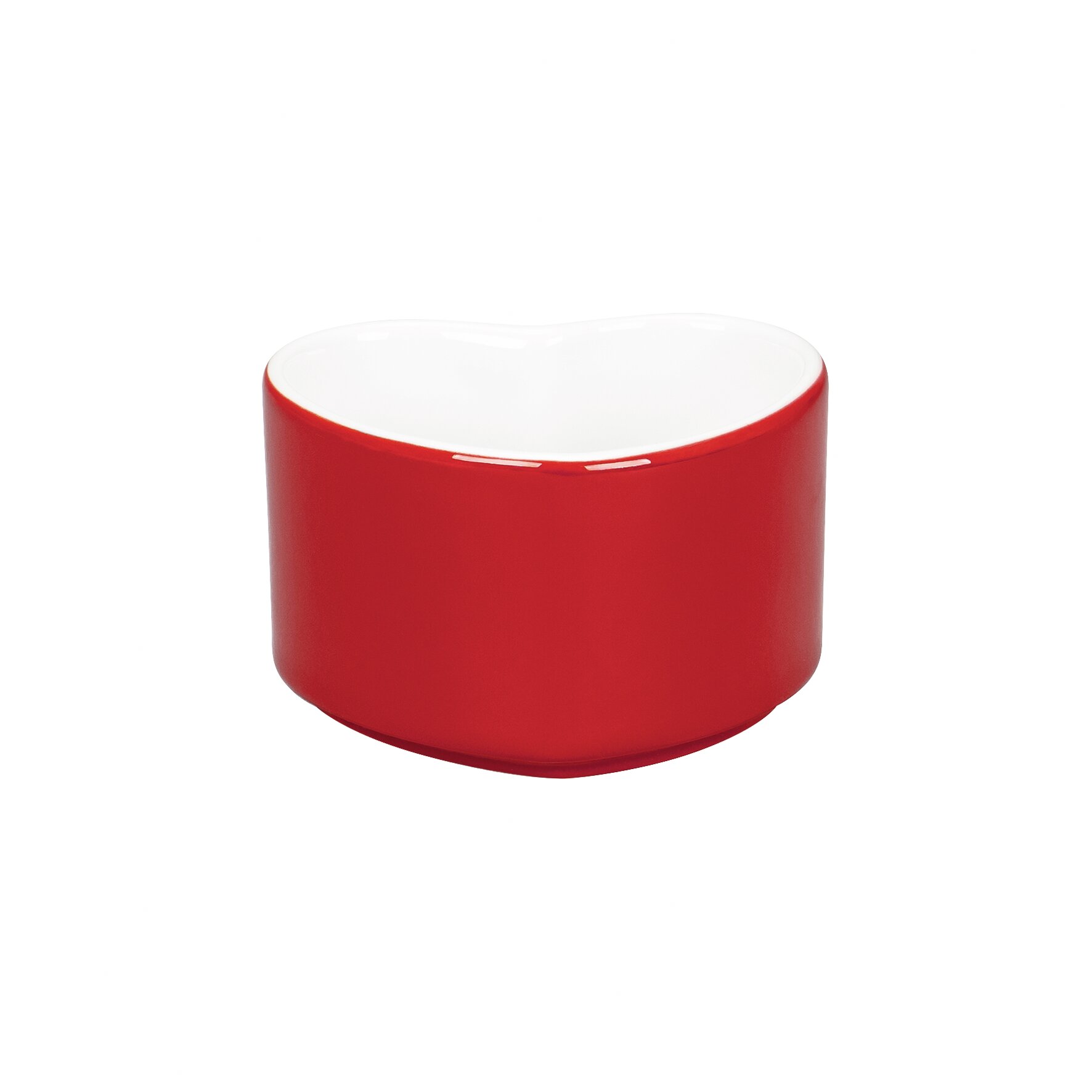 Zuckerdose & Deckel 81 x 73 x 51 mm / 0,13 l rot Cliché