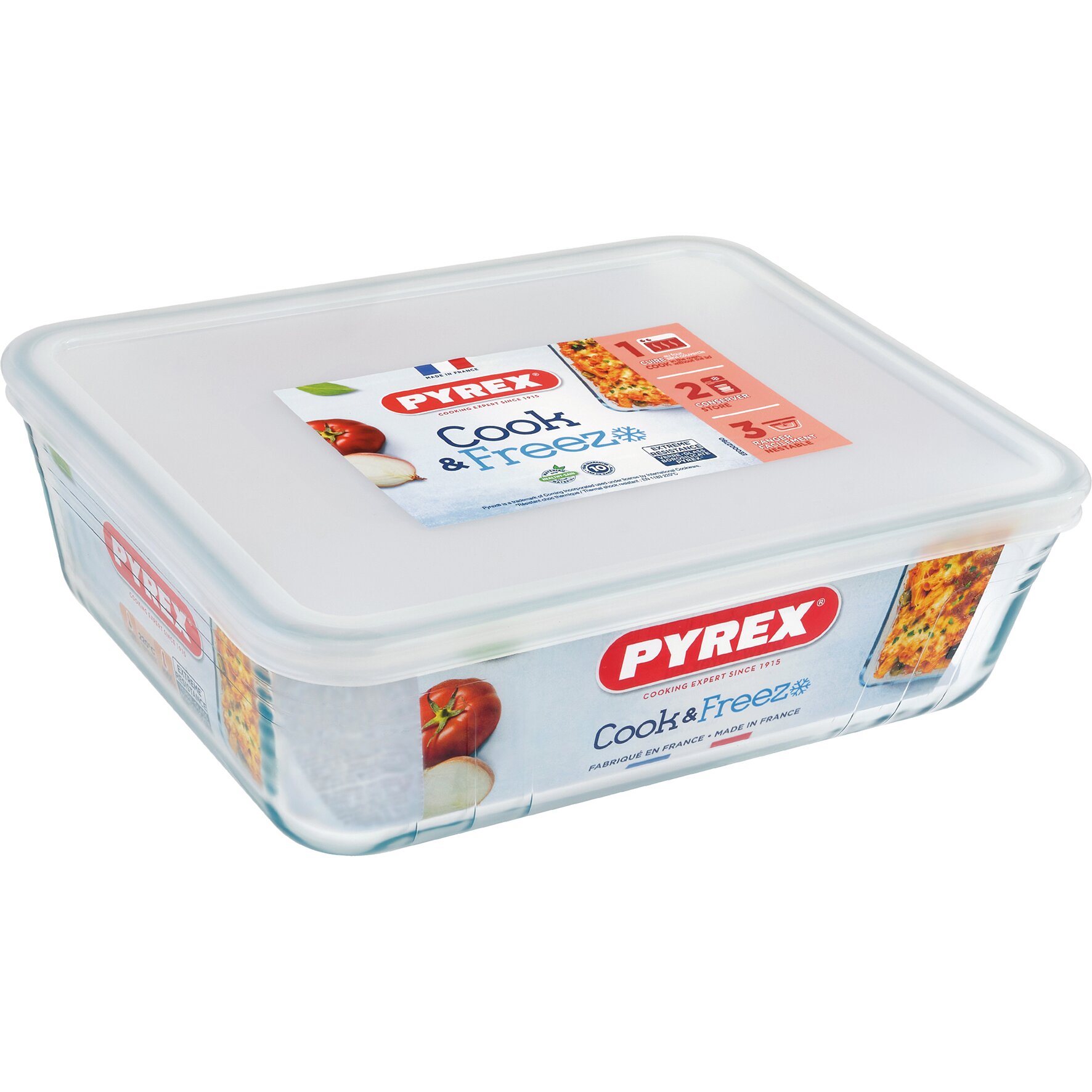 Frischhaltedose 254 x 204 mm / 2,60 l Cook & Freeze