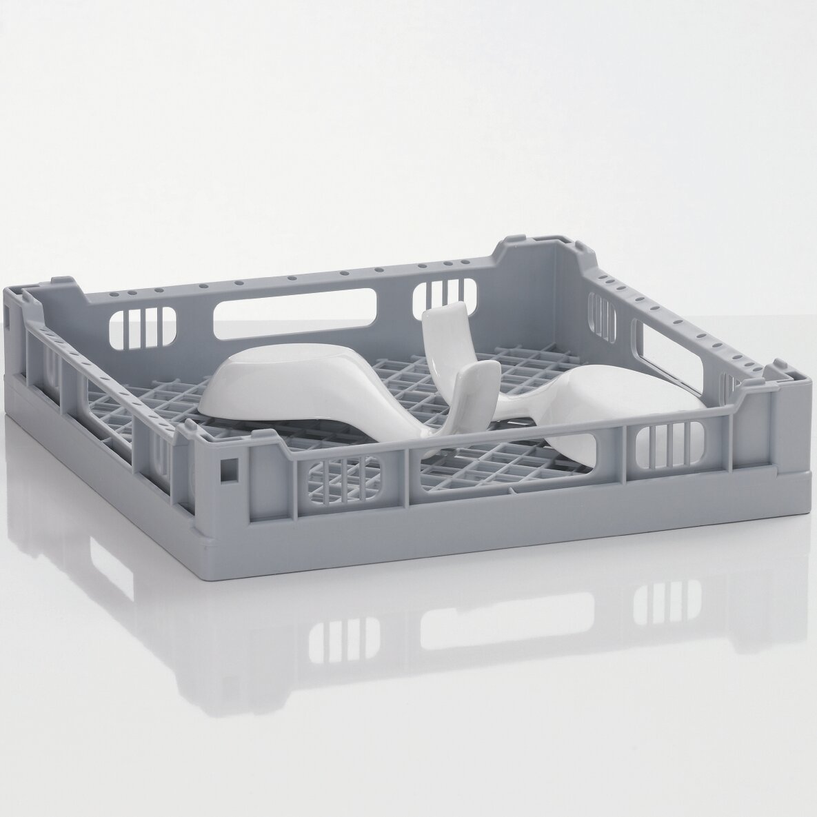 Grundkorb Größe S / Kunststoff /  400 x 400 x 65 mm