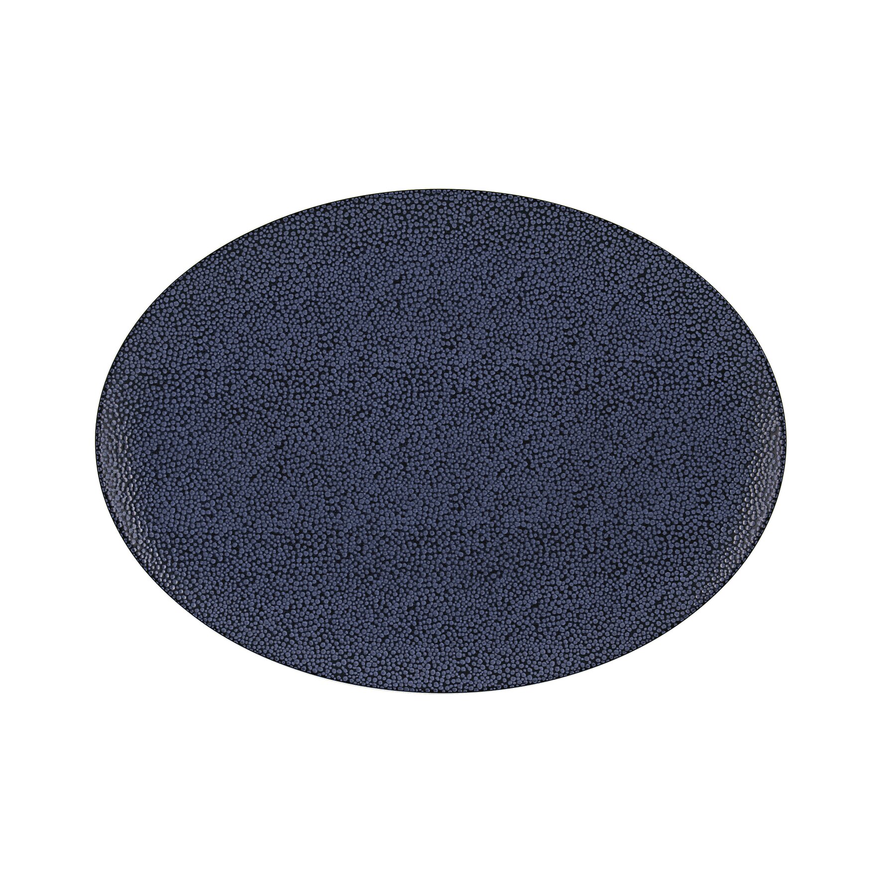 Coupplatte oval 330 x 240 mm dark