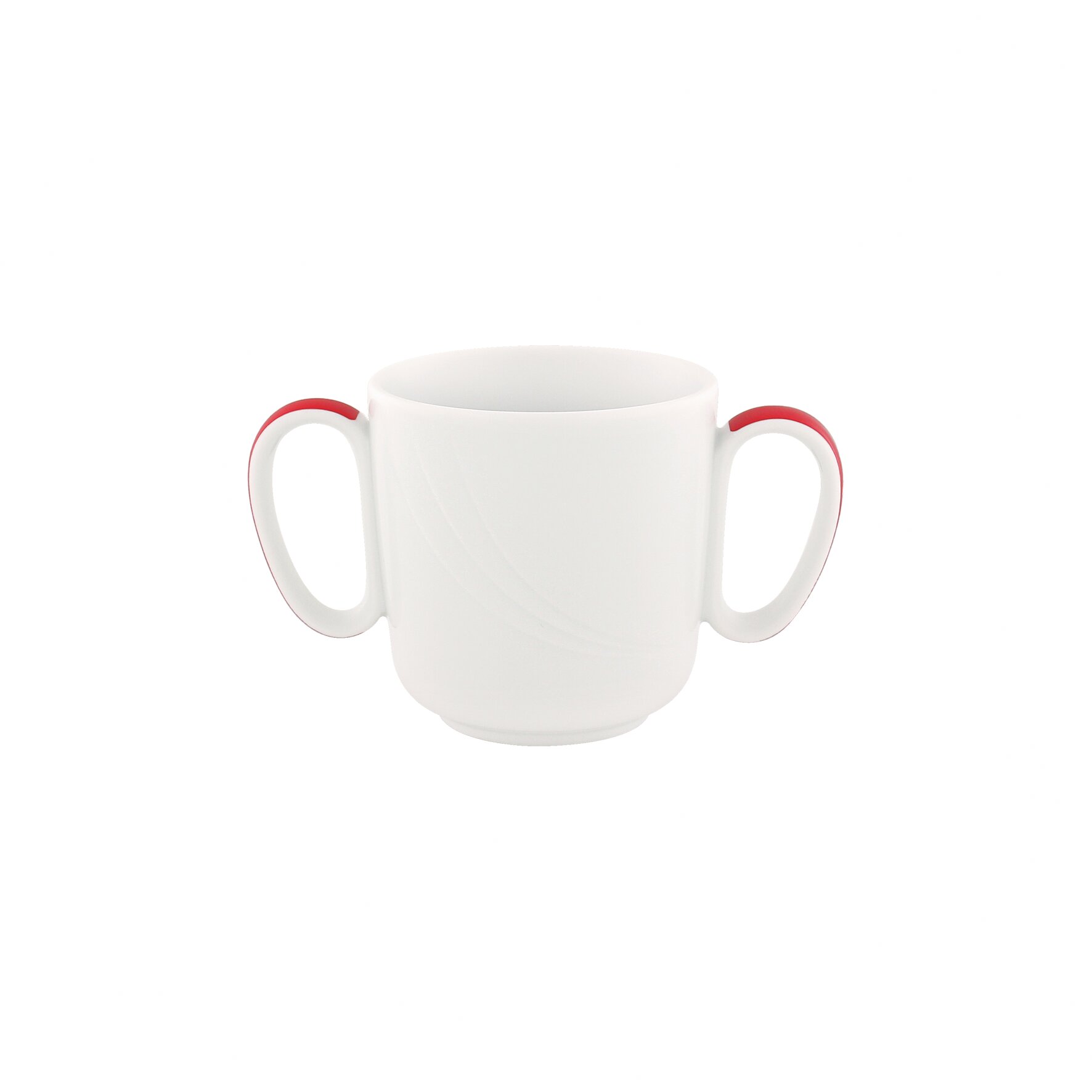 Spezialbecher 2 Henkel 86 mm / 0,30 l rot Donna Senior