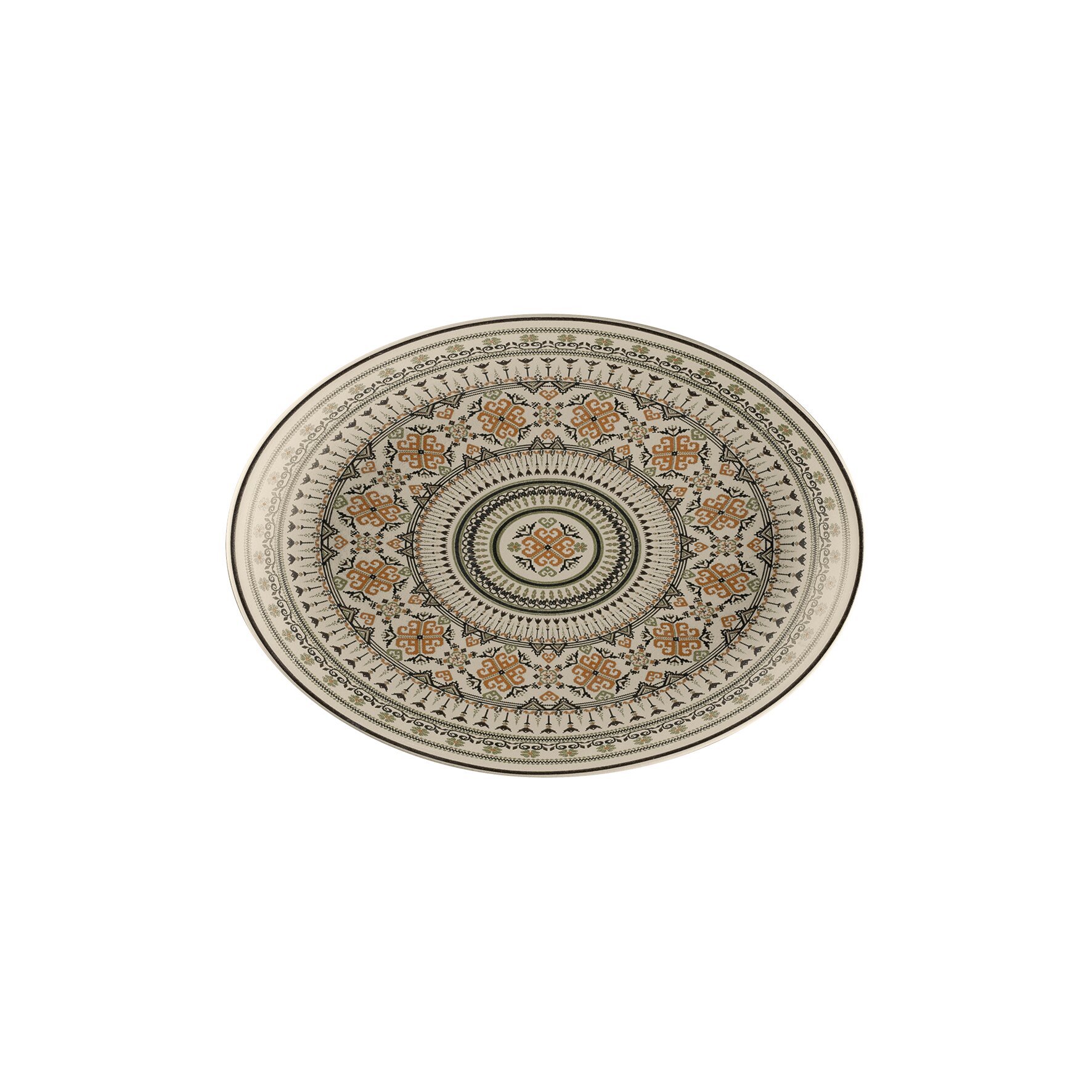 Platte oval 210 x 150 x 25 mm Argila Genoa