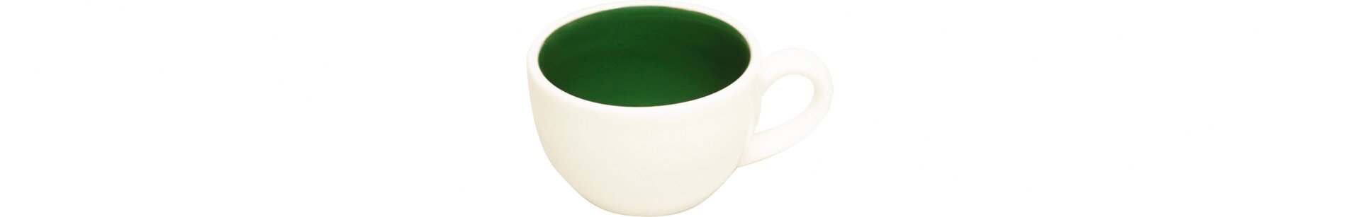 Tasse nicht stapelbar 0,09 l dunkelgrün