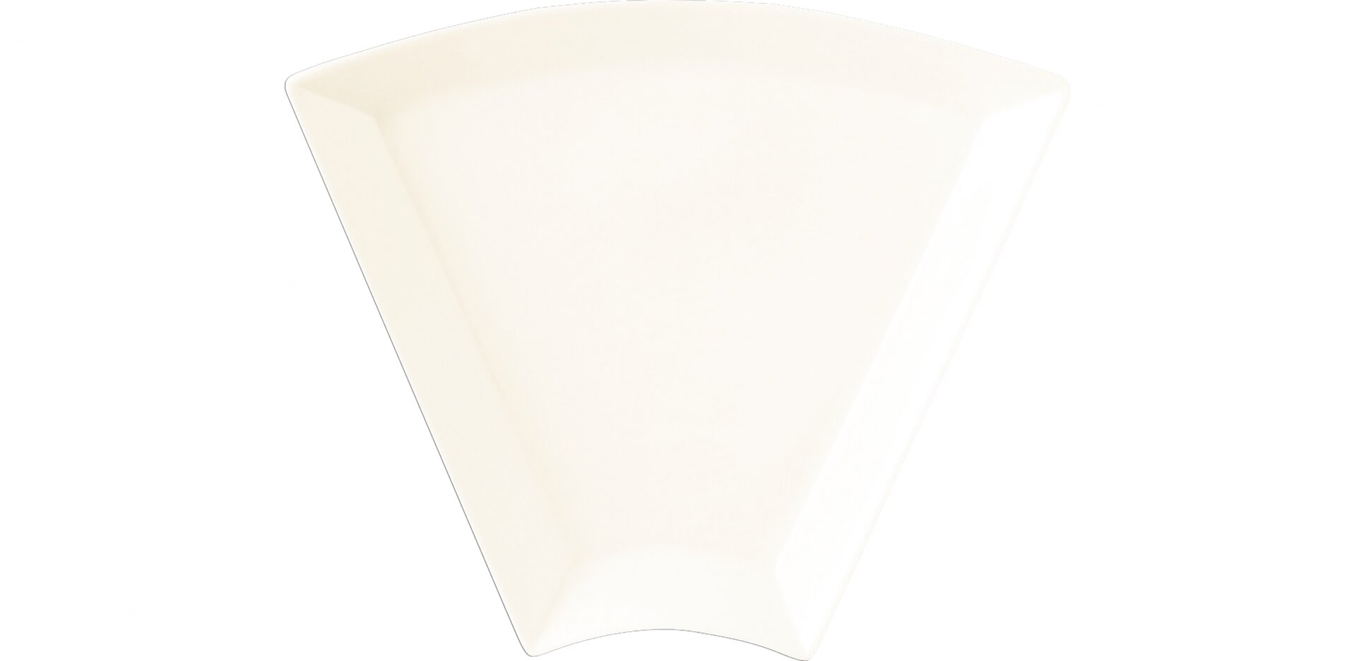 Platte 300 x 260 mm weiß