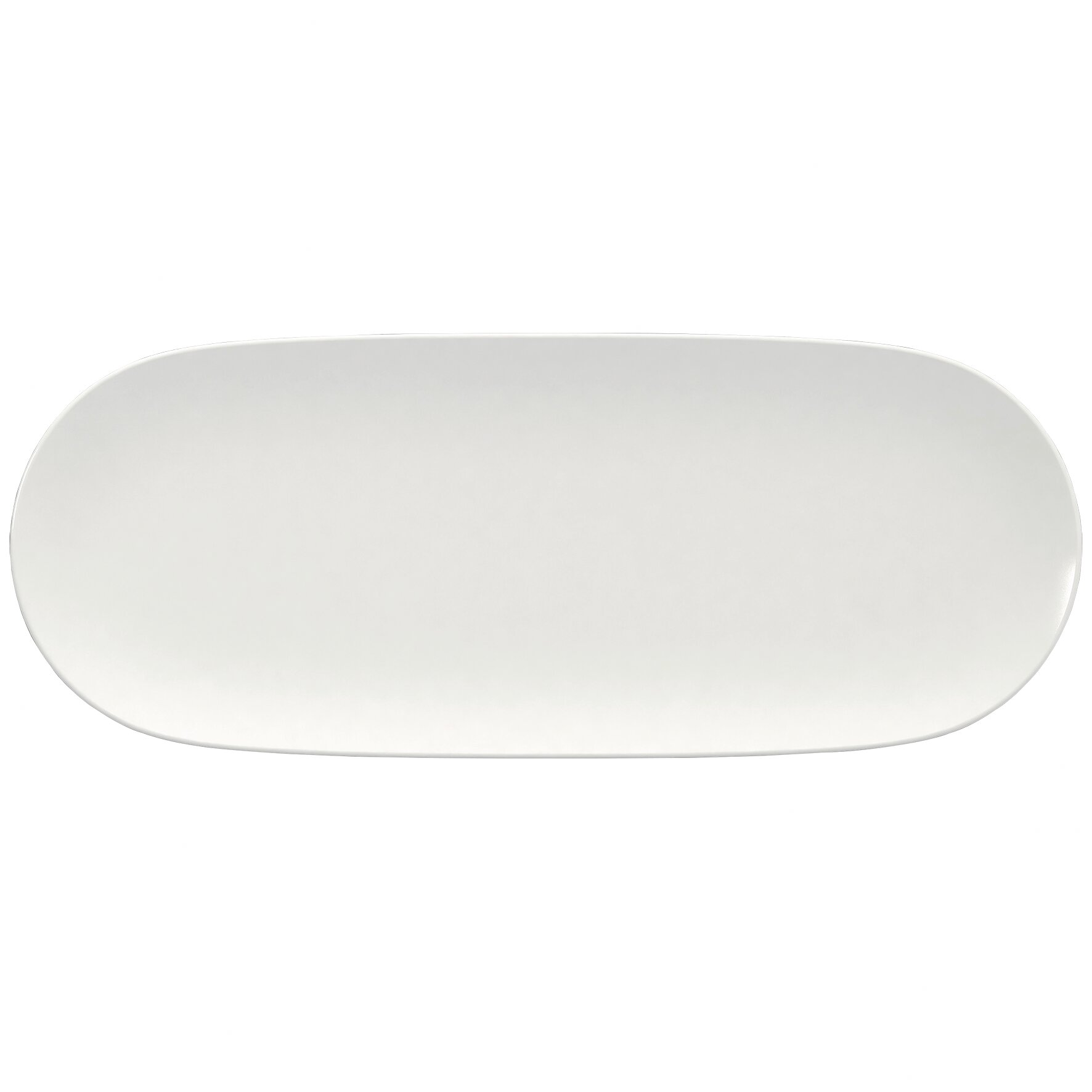 Coupplatte oval 462 x 182 mm