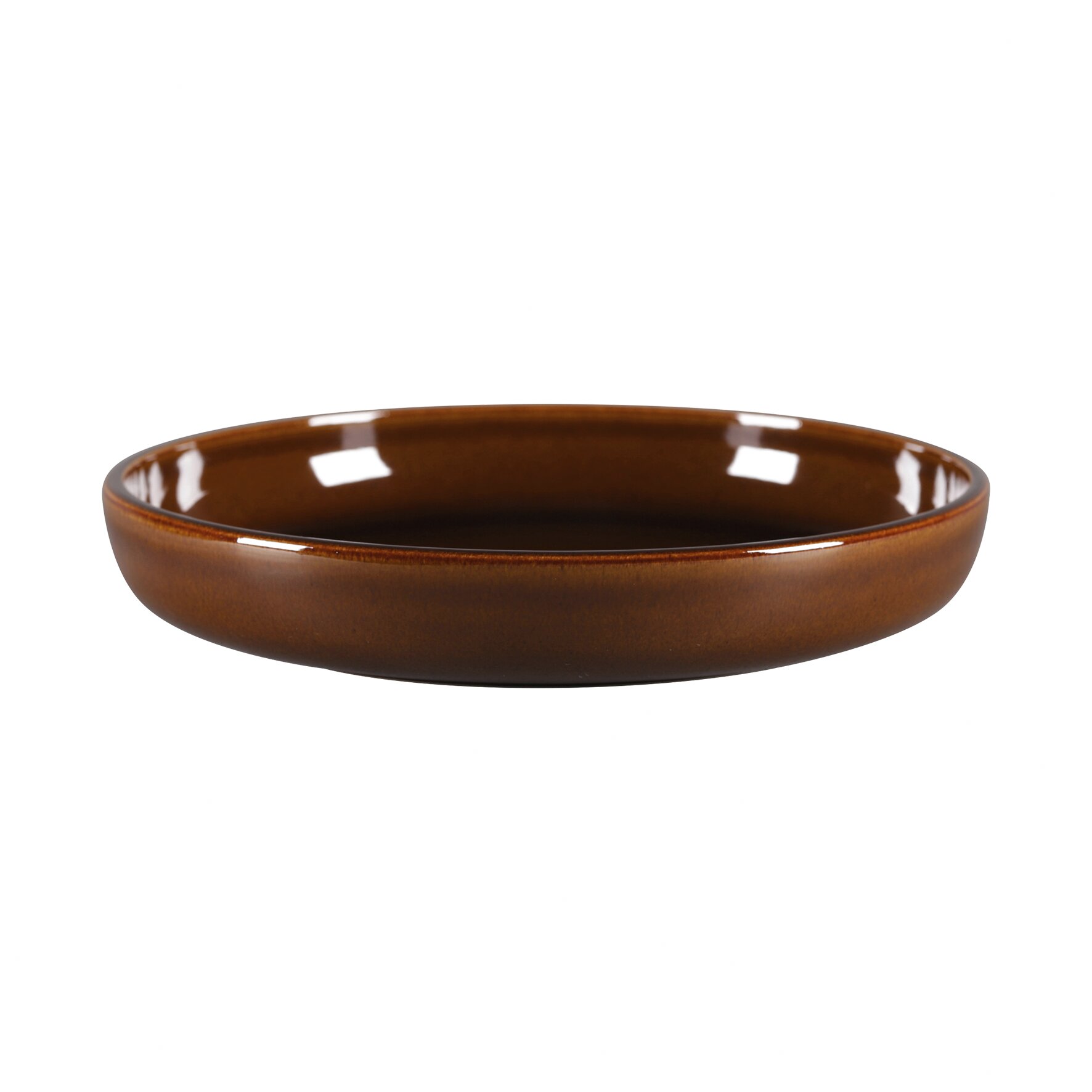 Teller tief rund 258 mm / 1,51 l honey brown Ease Honey Brown