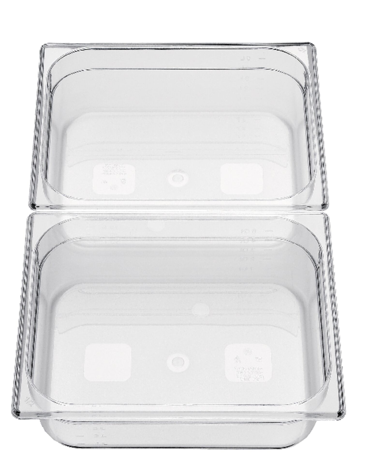 GN-Behälter 1/2 Polycarbonat 200 mm tief