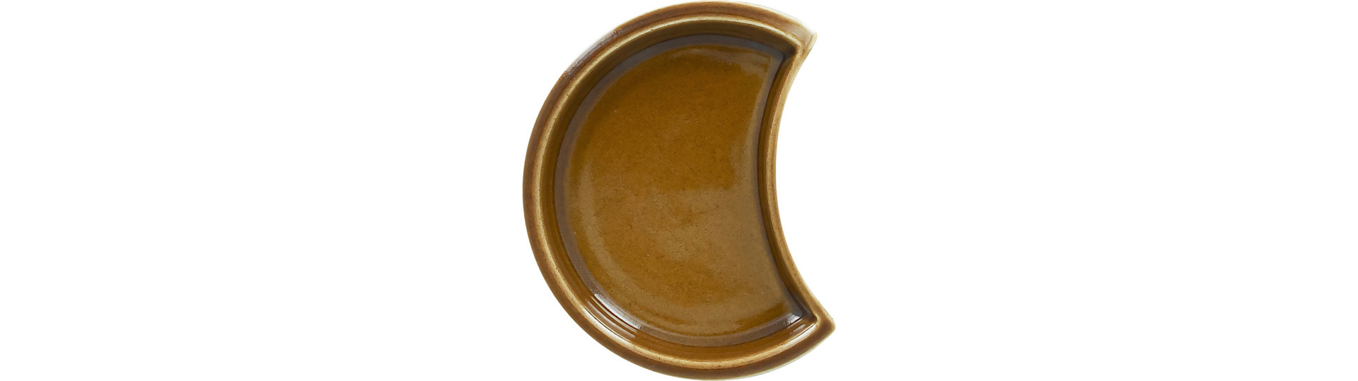 Deckel flach ashore 125 x 105 mm caramel