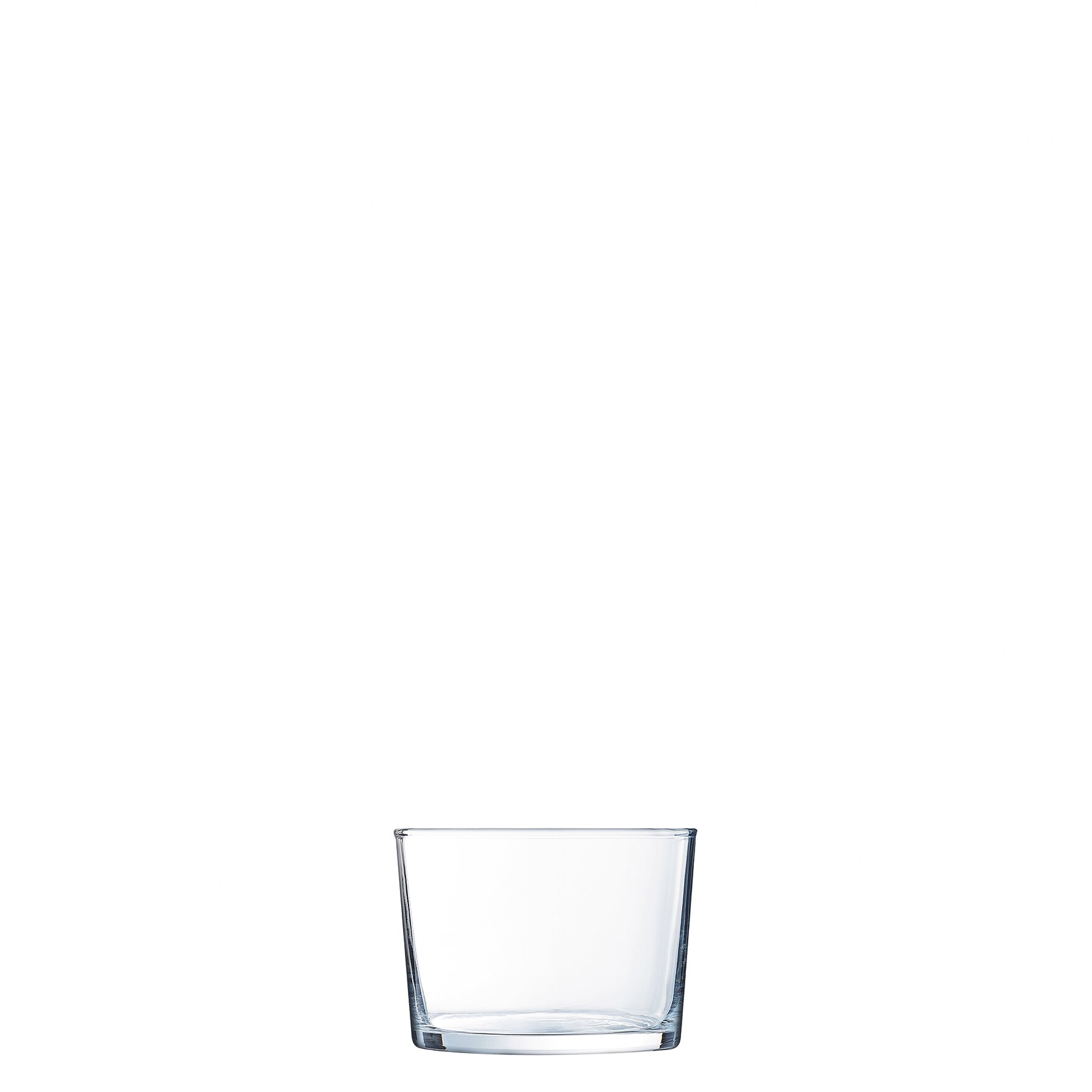 Chiquitoglas "FB23" 83 mm / 0,22 l transparent Cordoue