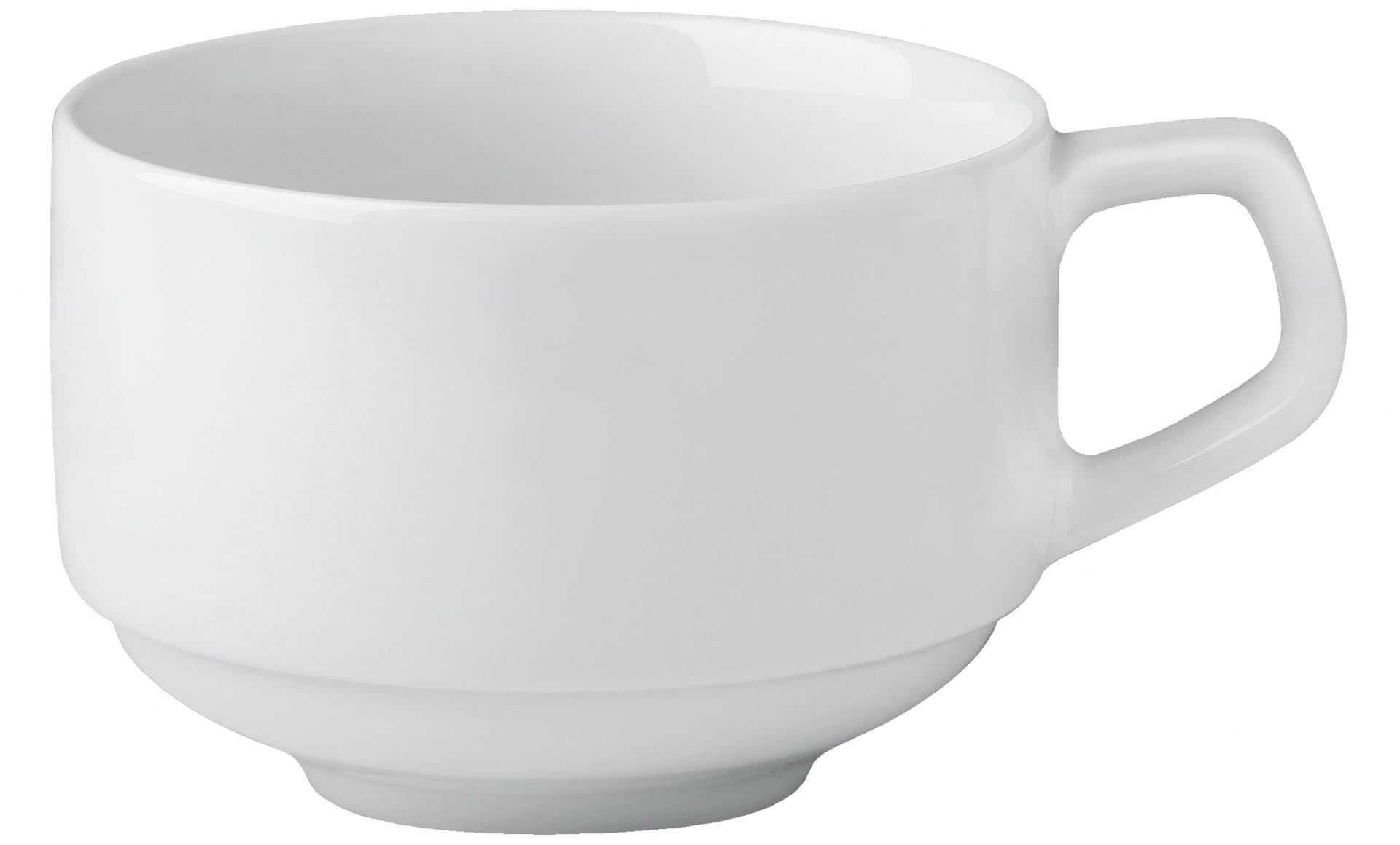 Kaffeetasse stapelbar "Rotondo" Hotelporzellan