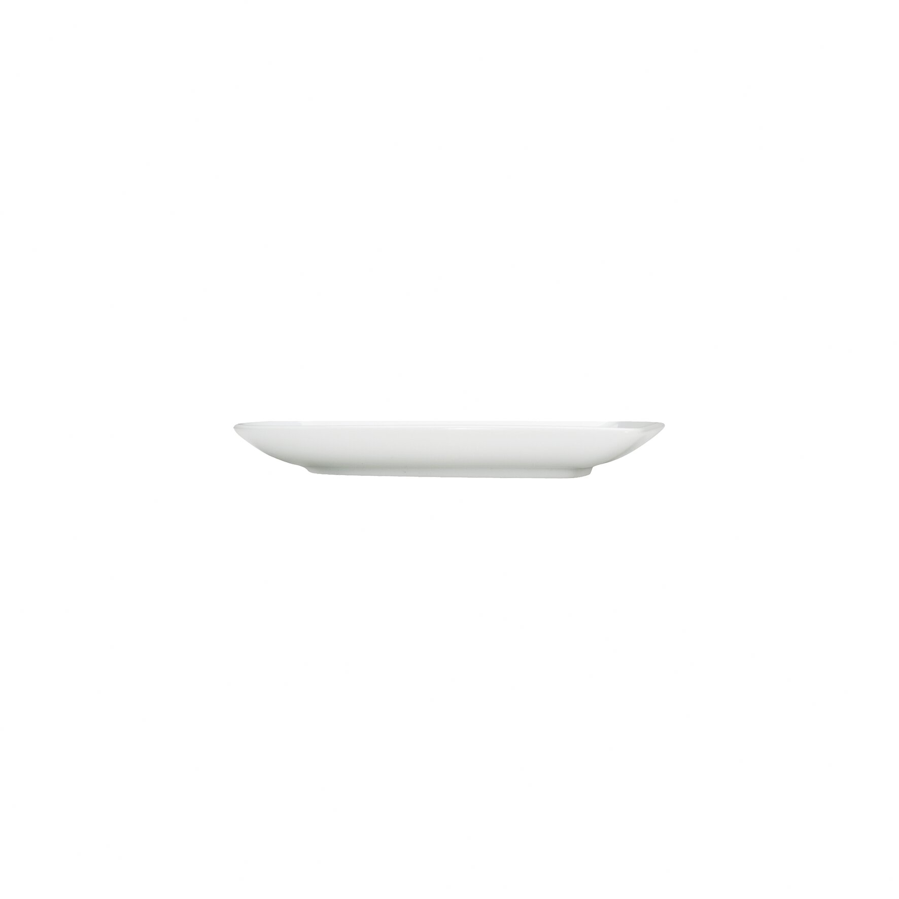 Kombi-Untertasse asymmetrisch 2 Spiegel 174 x 149 mm für Bowls + Tassen