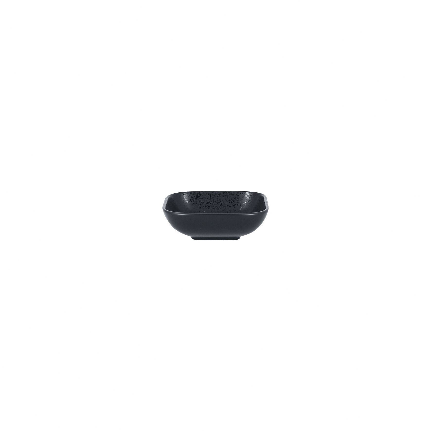 Schale quadratisch 110 x 110 x 35 mm / 0,17 l schwarz