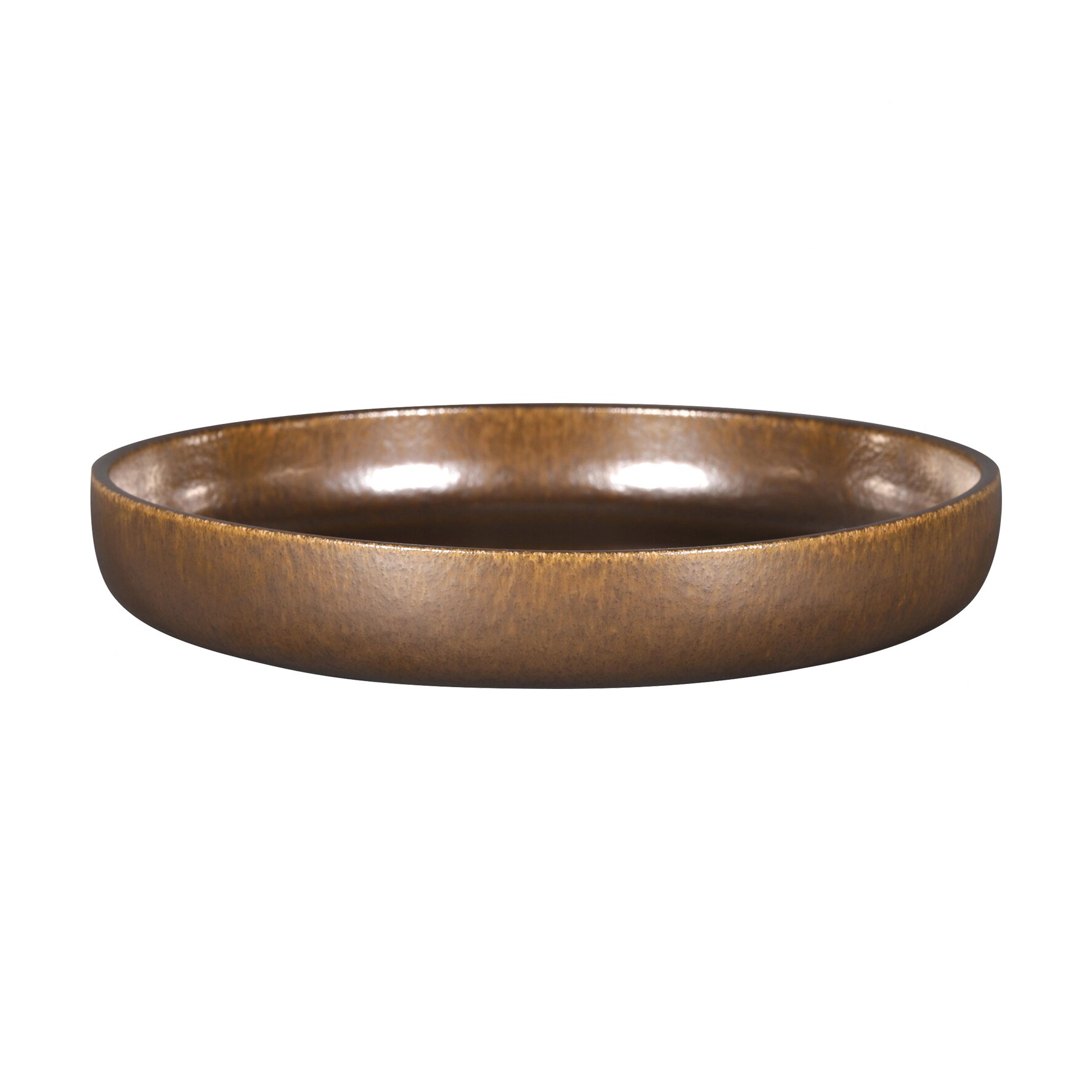 Teller tief rund 278 mm / 1,90 l rust brown Ease Rust Brown