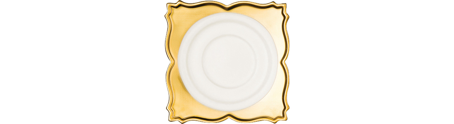 Untertasse 120 mm Princess Golden für KQCU09/KQCU09M crème Golden Ultra