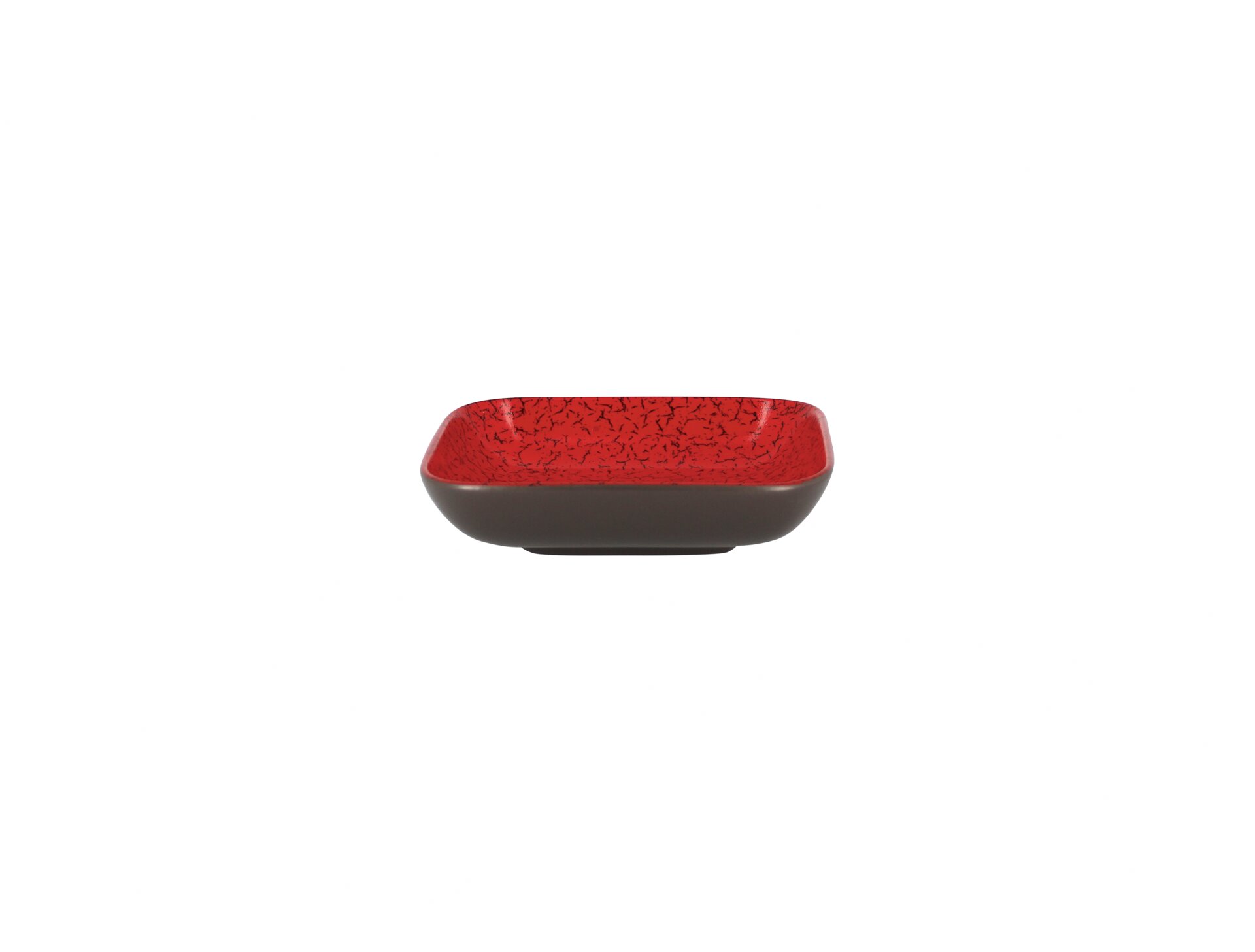 Schale quadratisch 150 x 150 mm rot