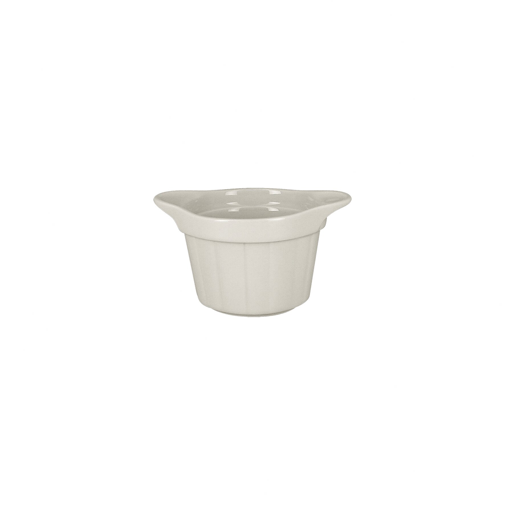 Auflaufform gerillt 90 mm / 0,21 l sand
