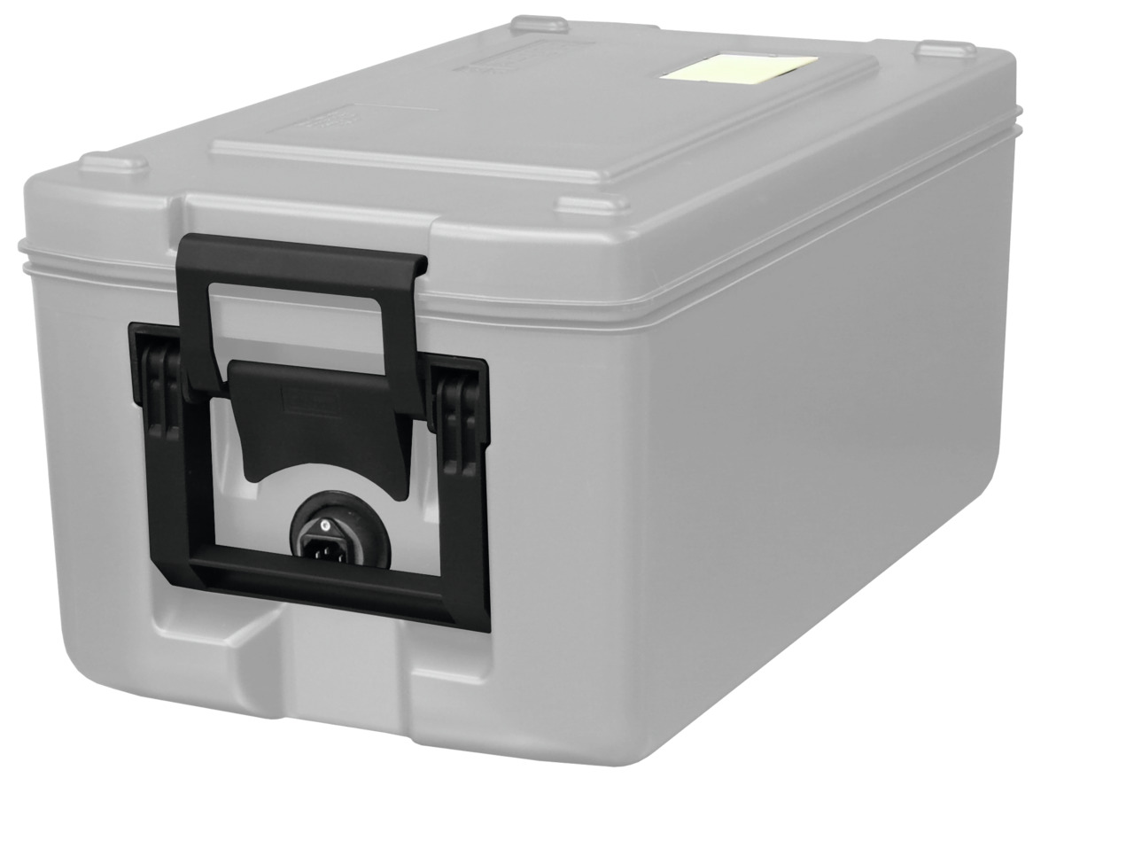 Transportbehälter 26 l beheizt lichtgrau 630 x 370 x 308 mm