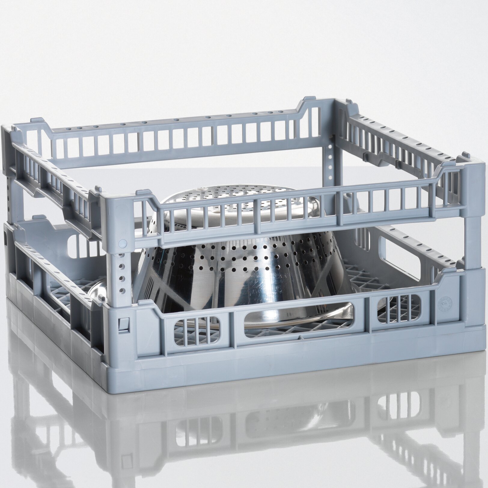 Grundkorb Größe S / Kunststoff /  400 x 400 x 160 mm