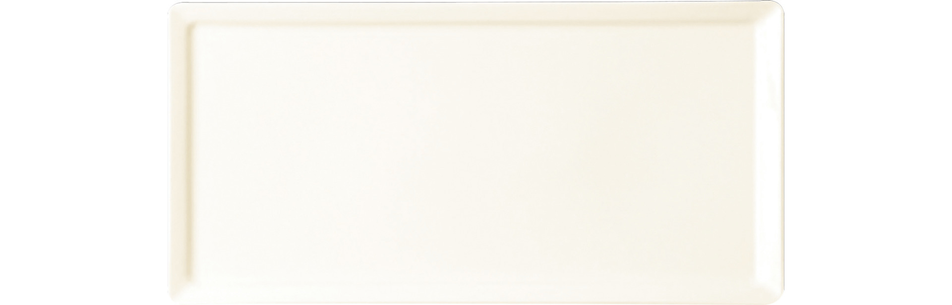 Platte Wasabi rechteckig 280 x 140 mm crème