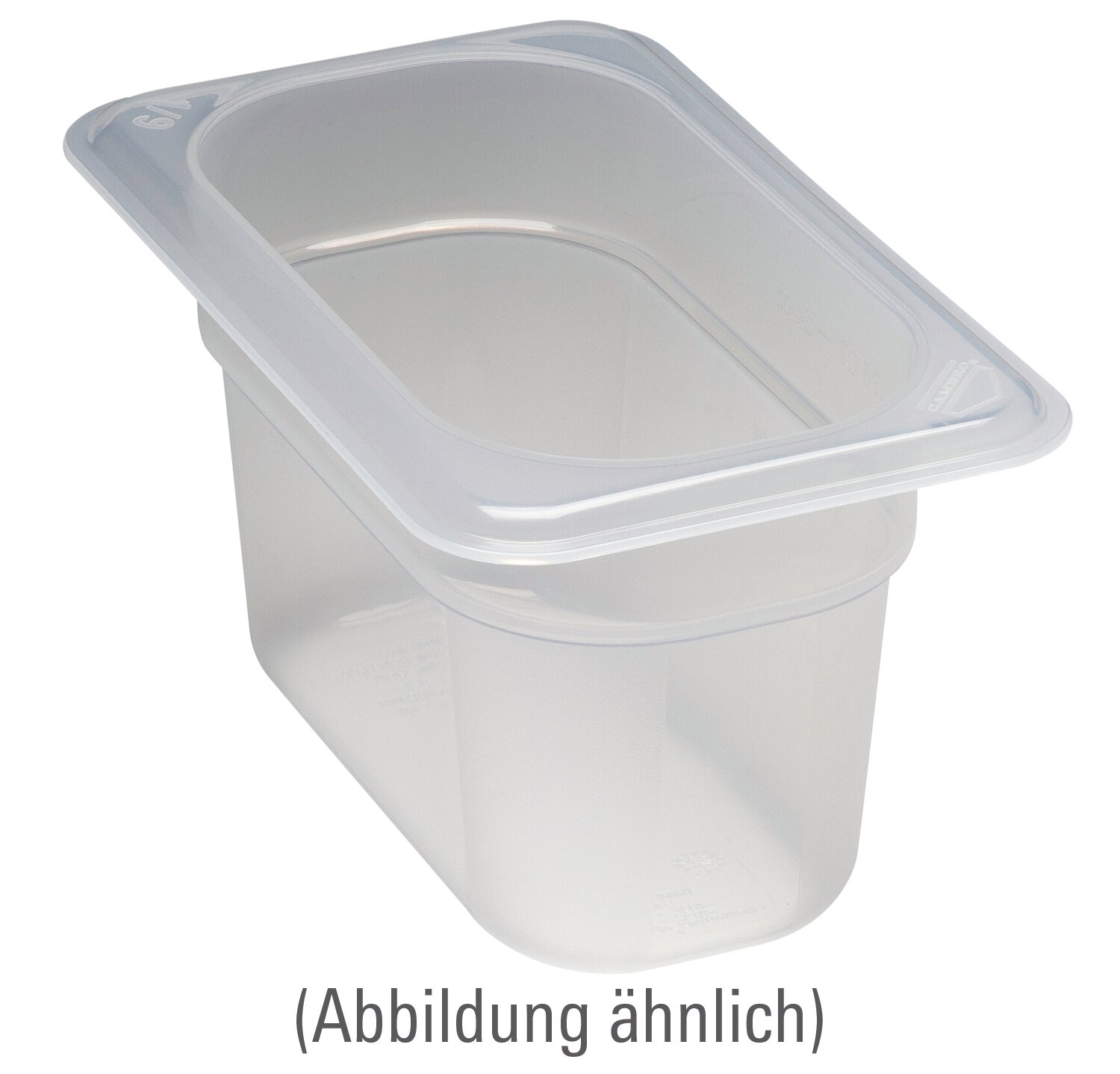 Frischhaltebox GN 1/9 176 x 108 x 65 mm Polypropylen transparent