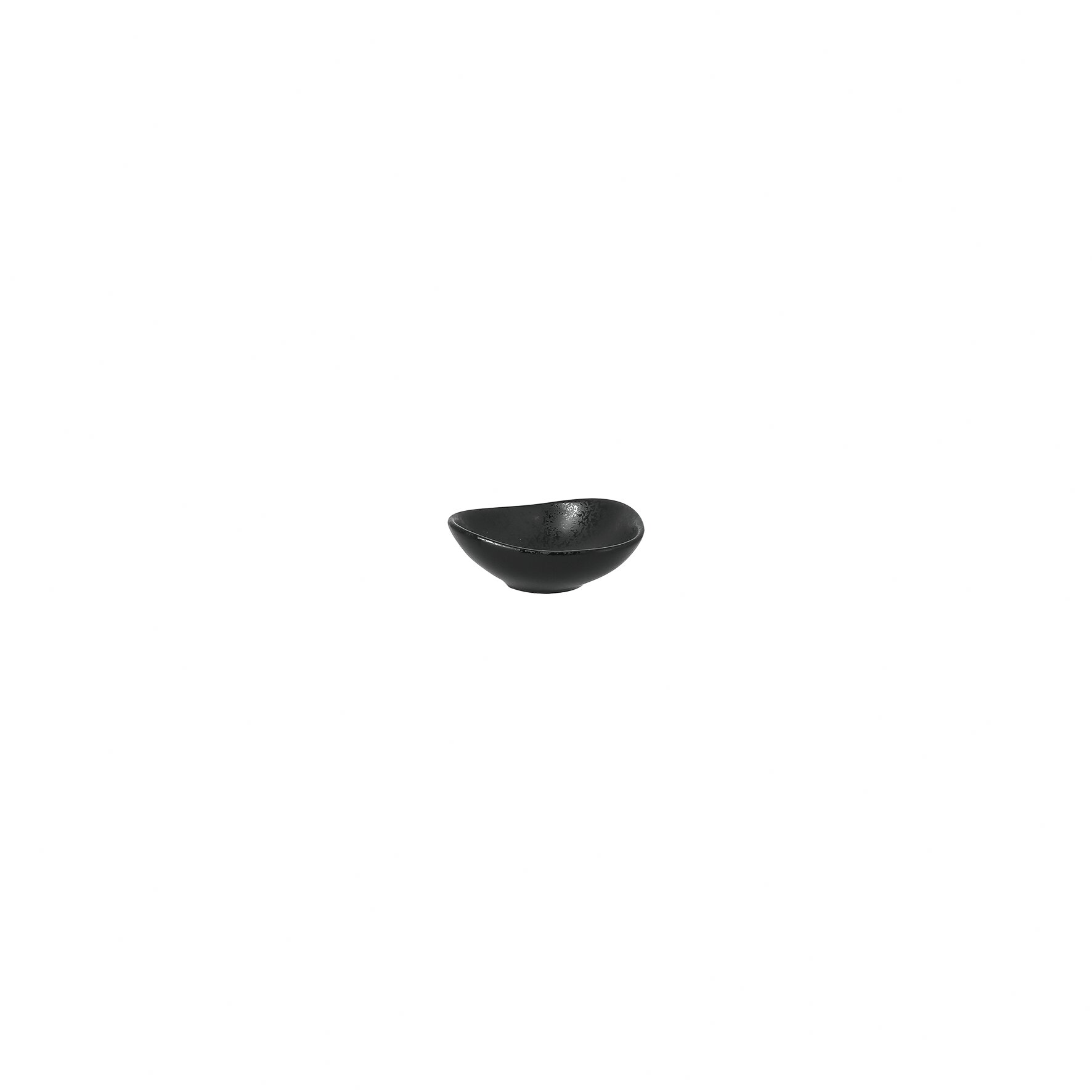Schale shaped 80 x 70 mm / 0,05 l schwarz
