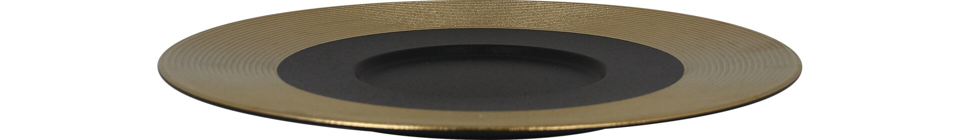 Gourmetteller flach 290 mm gold