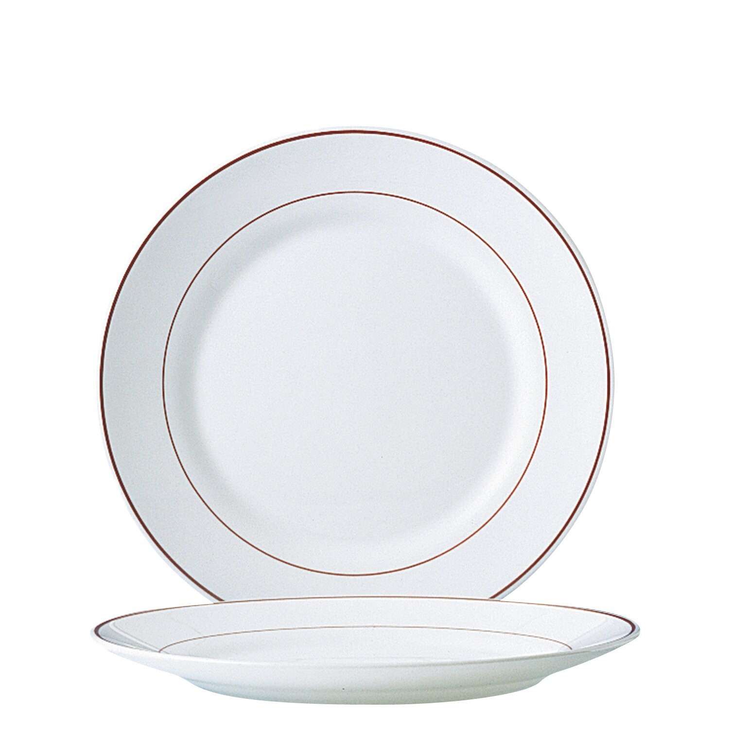 Teller flach 250 mm bordeaux Restaurant Bordeaux