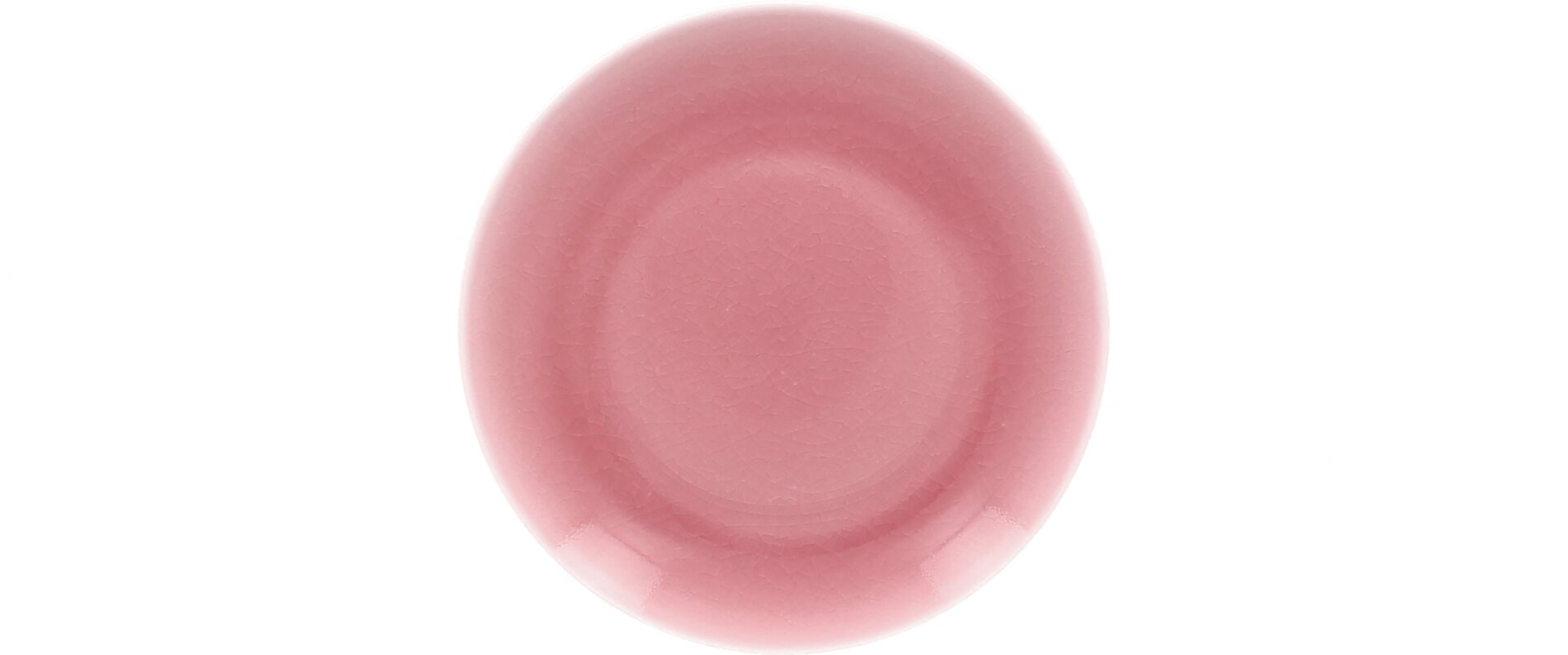 Coupteller flach 150 mm plain-pink Vintage