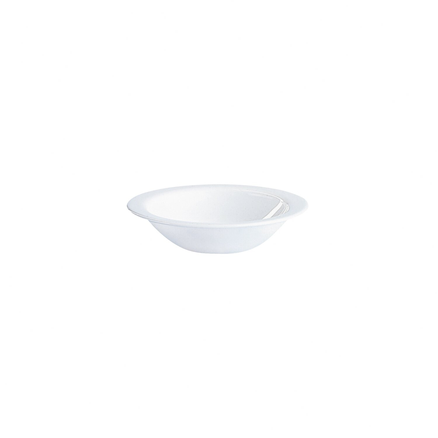 Coupschälchen 121 mm / 0,10 l uni weiß
