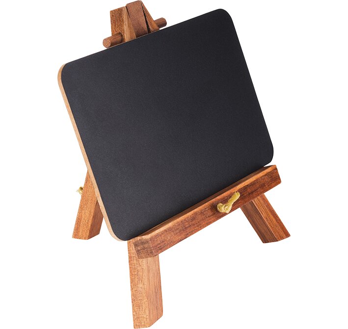Mini-Staffelei 2-tlg. 135 x 100 x 190 mm Akazienholz