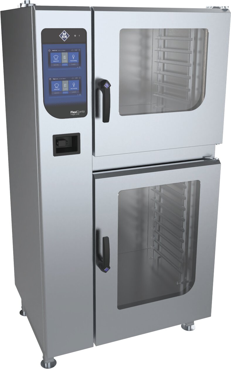 Elektro-Kombidämpfer 10 x GN 2/1 + 6 x GN 1/1 FlexiCombi Team MagicPilot