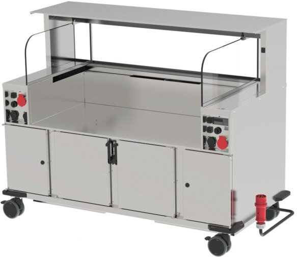 Frontcooking-Station ACS 1600 O3 digital neutral & kalt