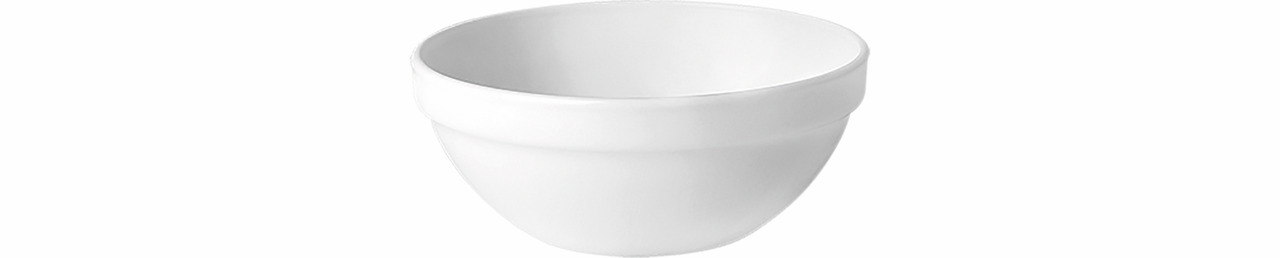 Stapelschale 101 mm / 0,18 l weiß Careware White