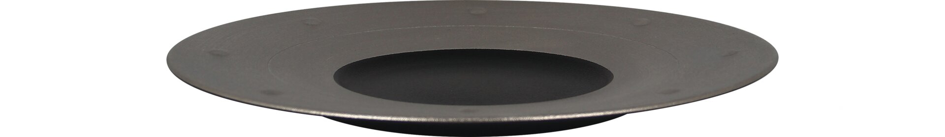 Teller rund 280 mm silver