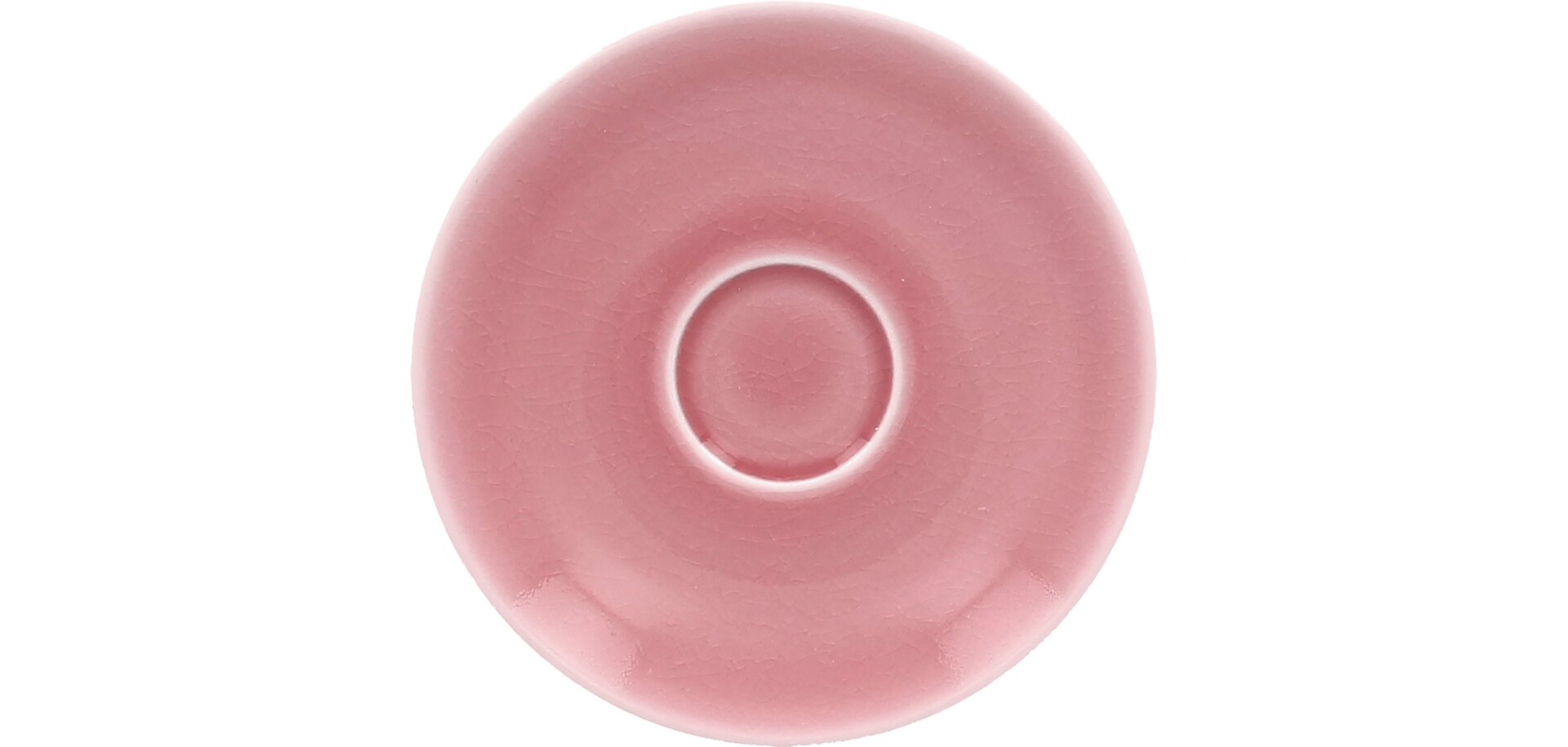 Kaffee-Untertasse 170 mm plain-pink für Kaffeetasse CLCU28 Vintage