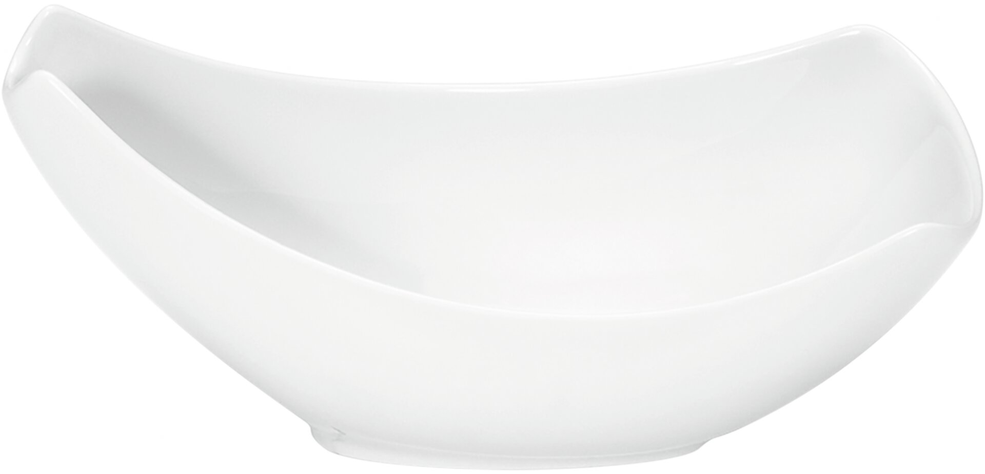 Schale / Sauciere Chicoree asymmetrisch 205 x 100 mm / 0,24 l Canvas