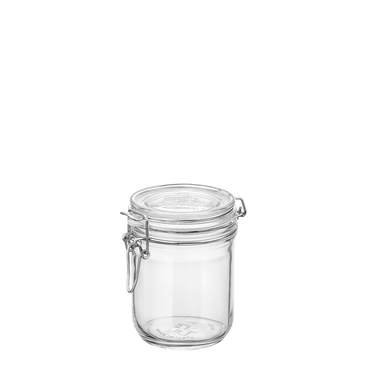 Einmachglas rund 98 mm / 0,50 l mit Bügelverschluss Fido