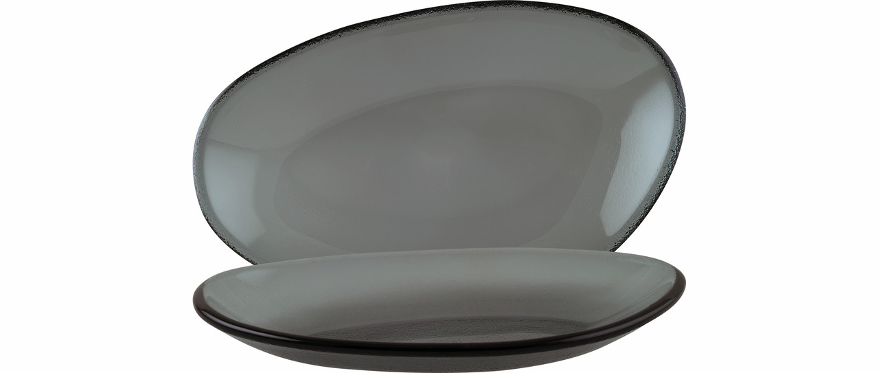 Platte oval 210 x 130 mm / 0,24 l Vago Glass