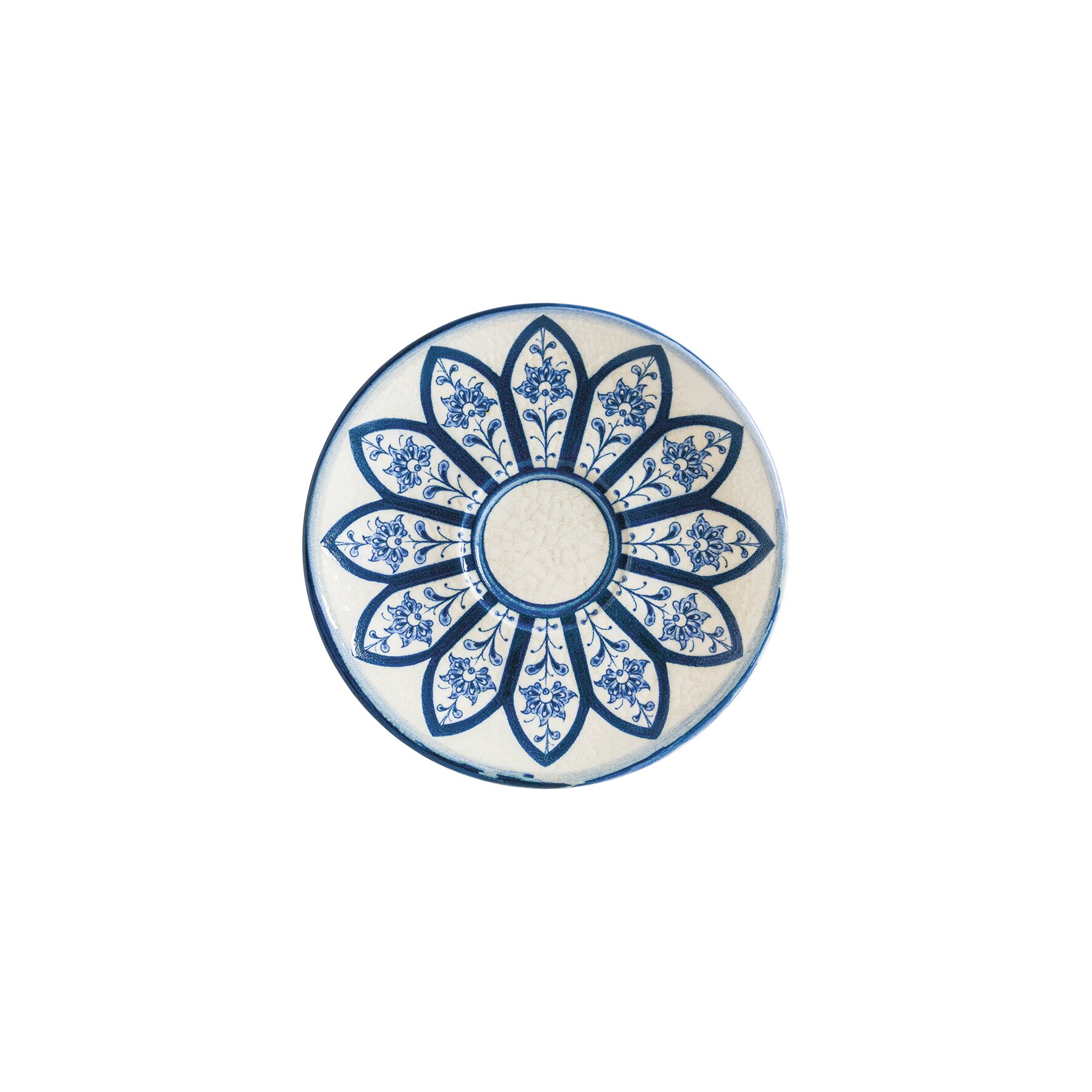Kombiuntertasse Gourmet 160 mm blau Esnaf Mosaic