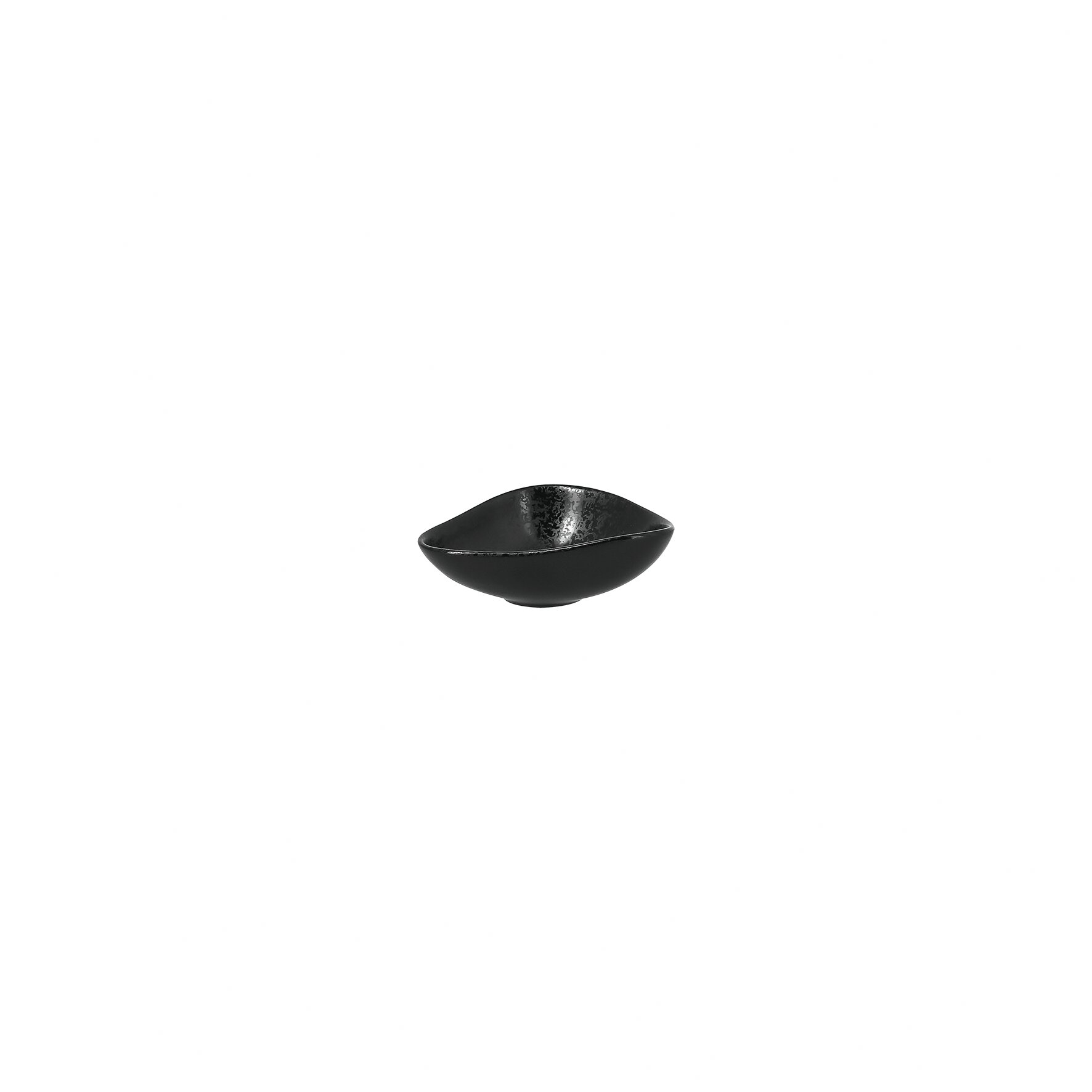 Schale shaped 105 x 75 mm / 0,08 l schwarz