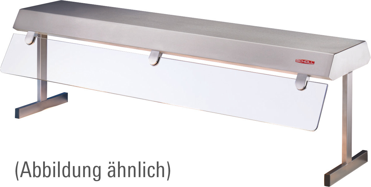 Wärmebrücke 1-etagig ohne Hustenschutz / 1000 x 330 x 435 mm