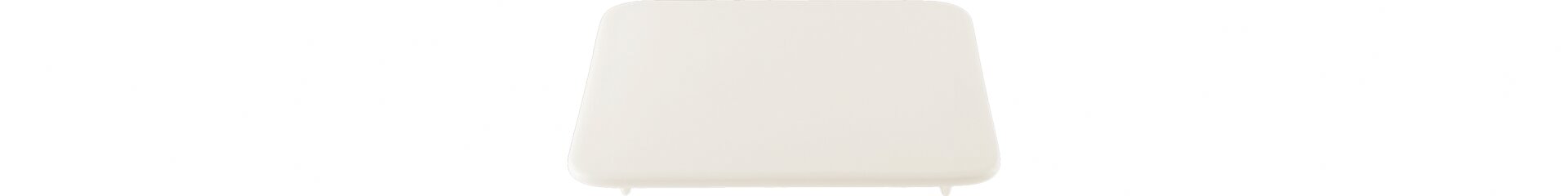 Brotplatte quadratisch 120 x 120 x 17 mm crème