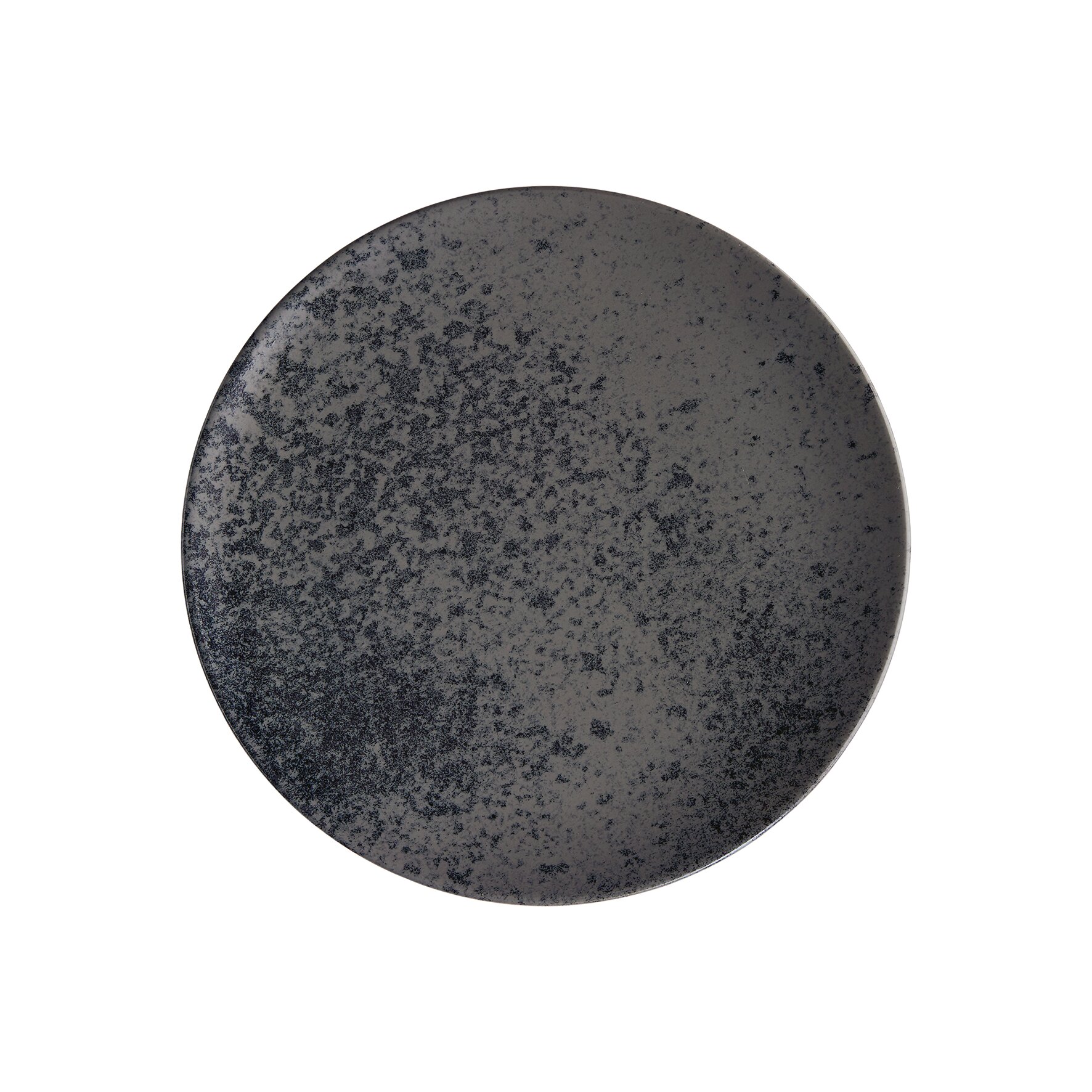 Coupteller flach rund 281 mm black