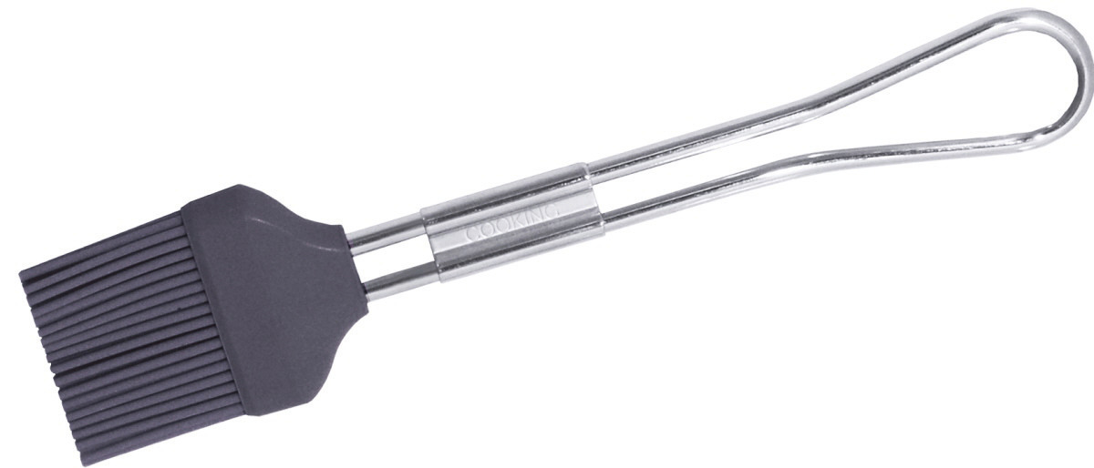 Backpinsel Silikon 210 x 40 mm hochglänzend poliert