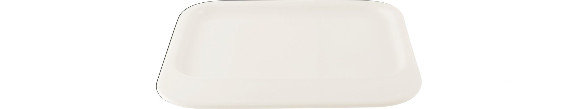 Teller quadratisch 198 x 198 mm crème