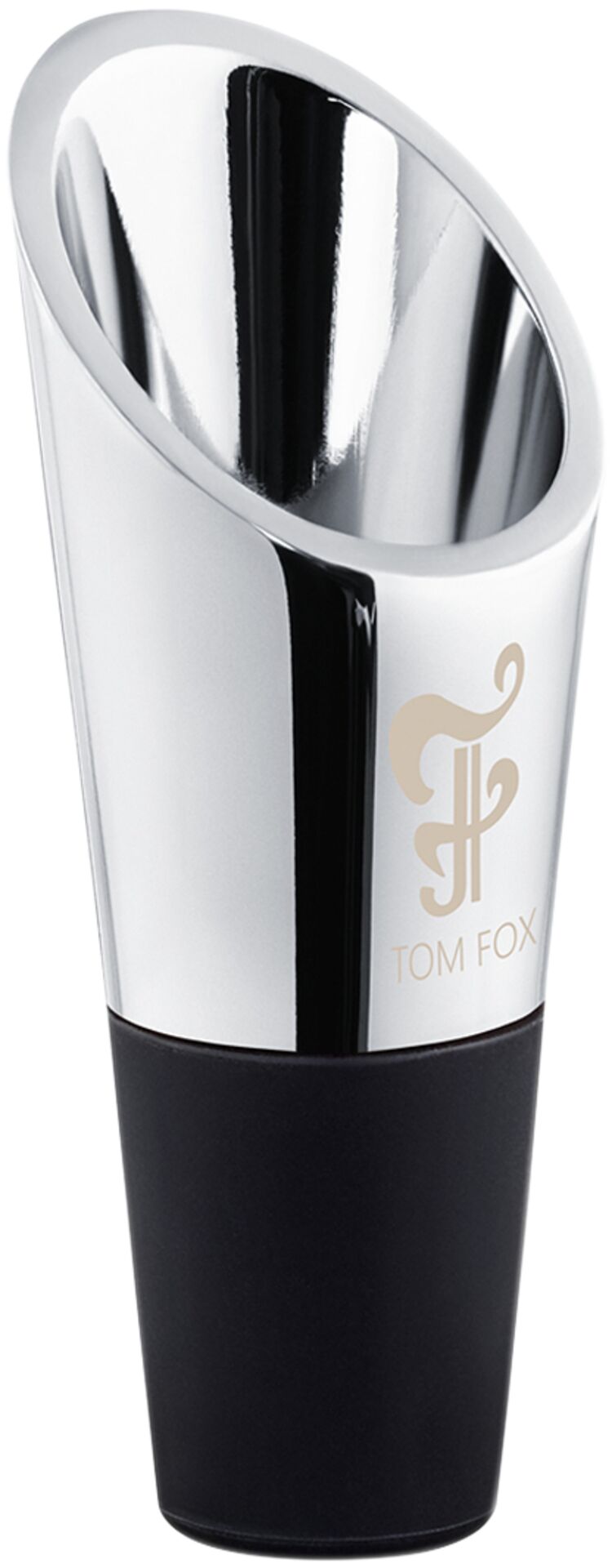 Weinausgießer Edelstahl Silber