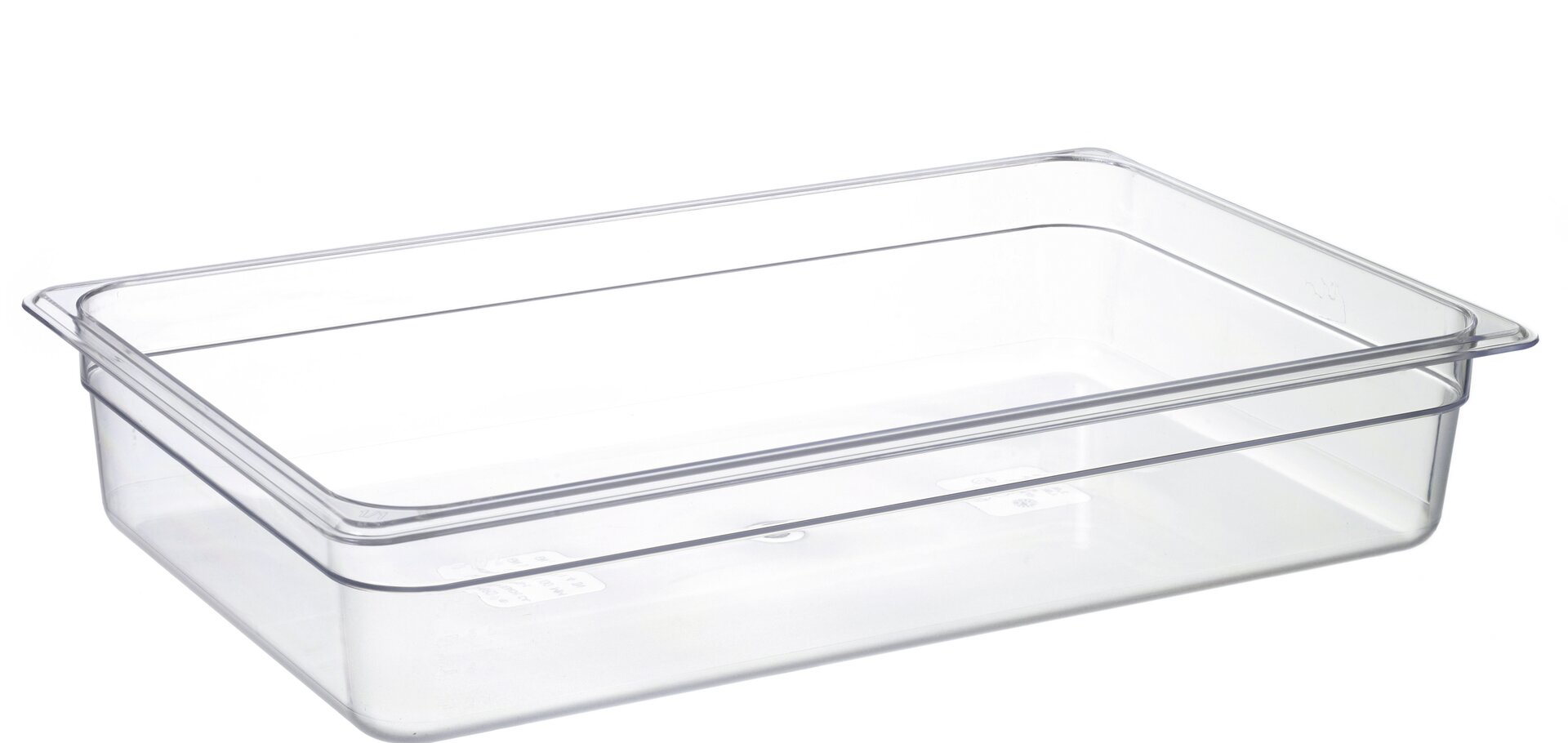 GN-Behälter GN 1/1 530 x 325 x 100 mm Polycarbonat transparent