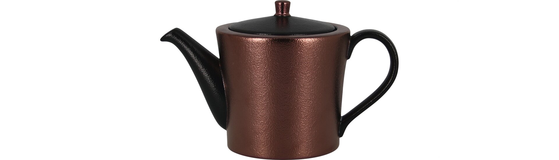 Teekanne mit Deckel 0,40 l bronze